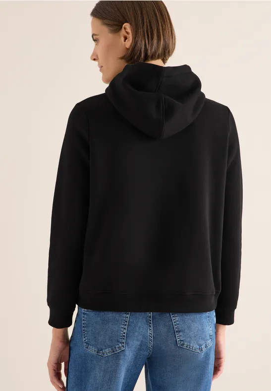 Sweater met capuchon Black