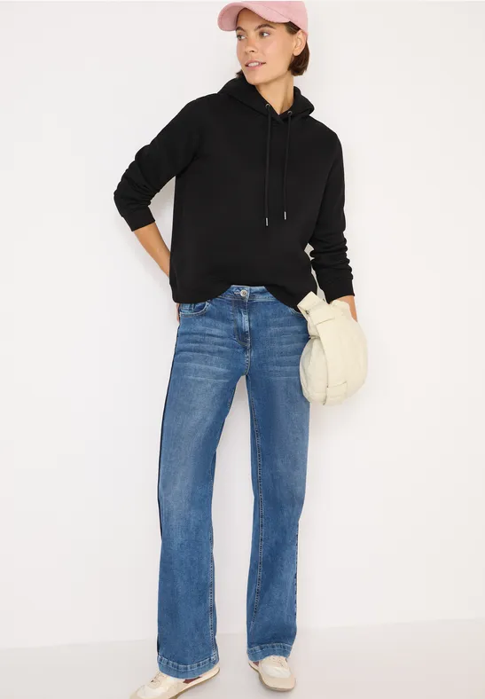 Sweater met capuchon Black