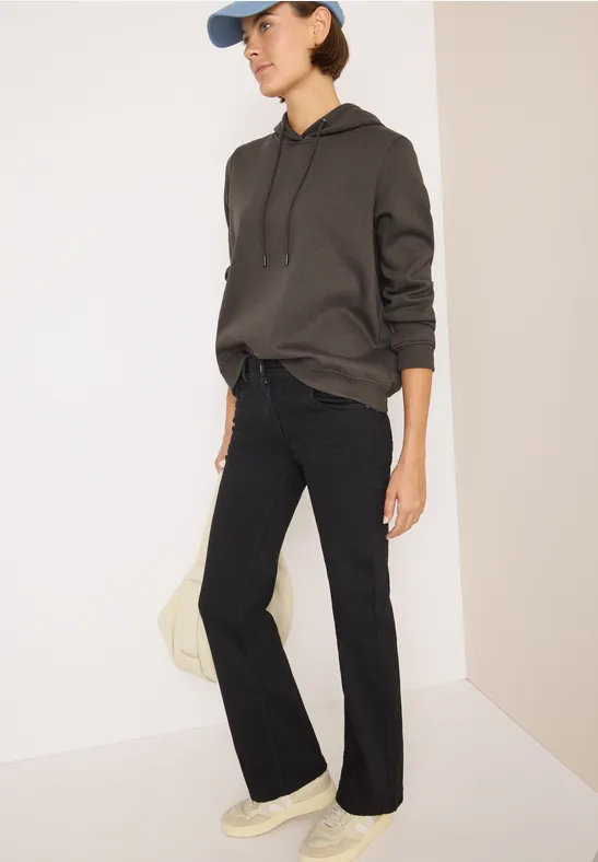 Kapuzensweatshirt mushroom taupe