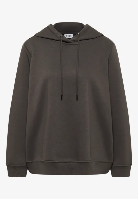 Kapuzensweatshirt mushroom taupe