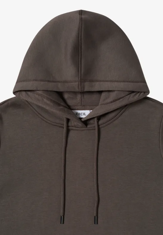 Kapuzensweatshirt mushroom taupe