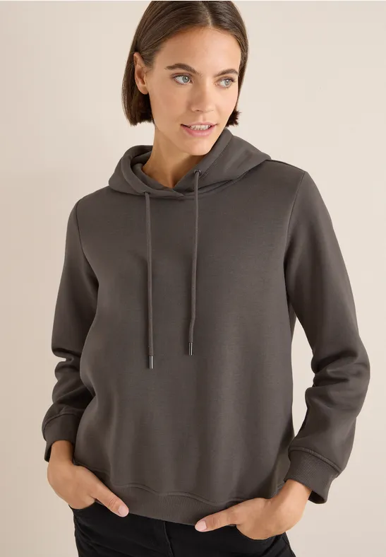 Kapuzensweatshirt mushroom taupe
