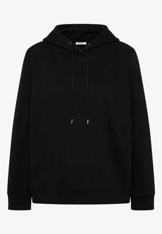 Kapuzen Sweatshirt Black