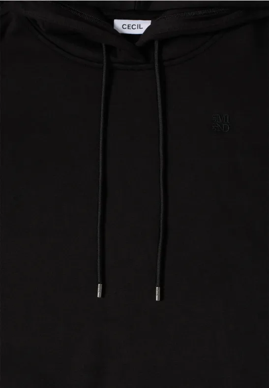 Kapuzen Sweatshirt Black
