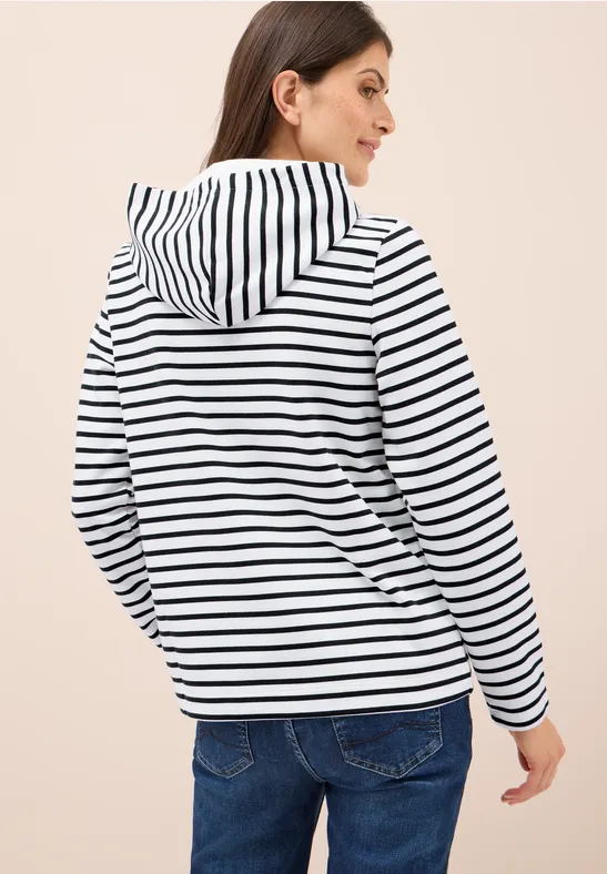 Gestreiftes Sweatshirt urban dark blue