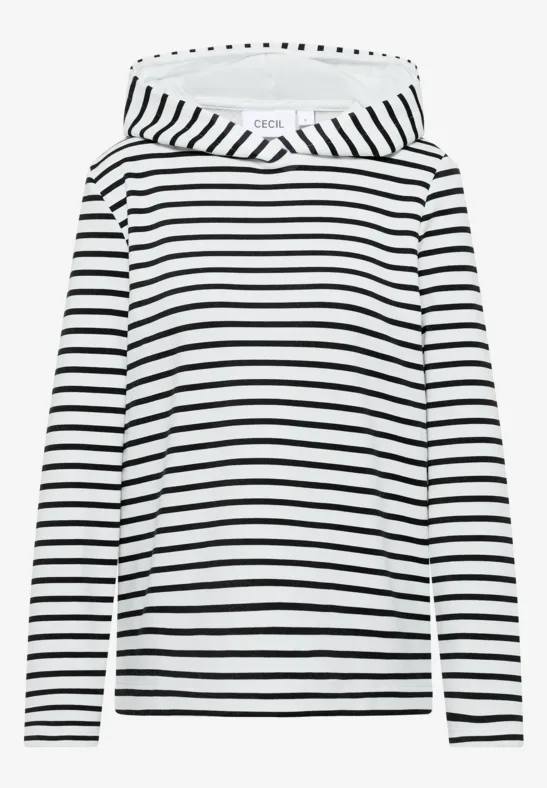 Gestreiftes Sweatshirt urban dark blue