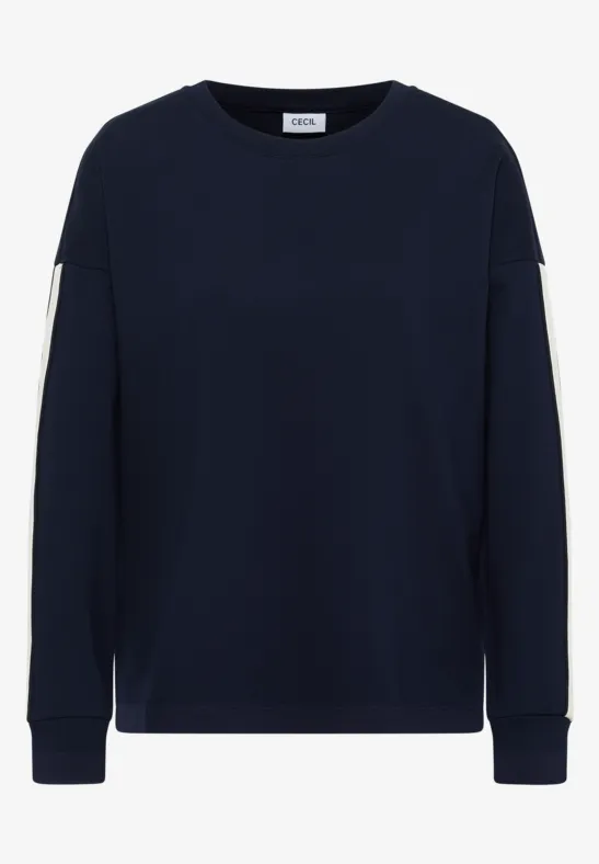 Sweater met streepjes urban dark blue