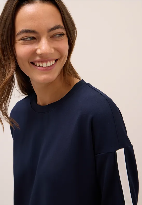 Sweater met streepjes urban dark blue