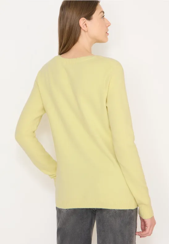 Pull doux en couleur unie null