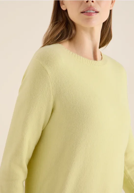 Pull doux en couleur unie null