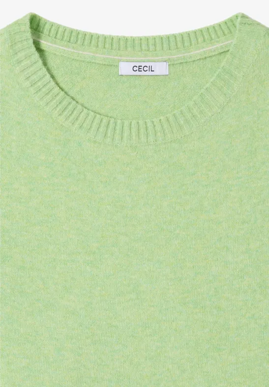 Doux pull-over en couleur unie null