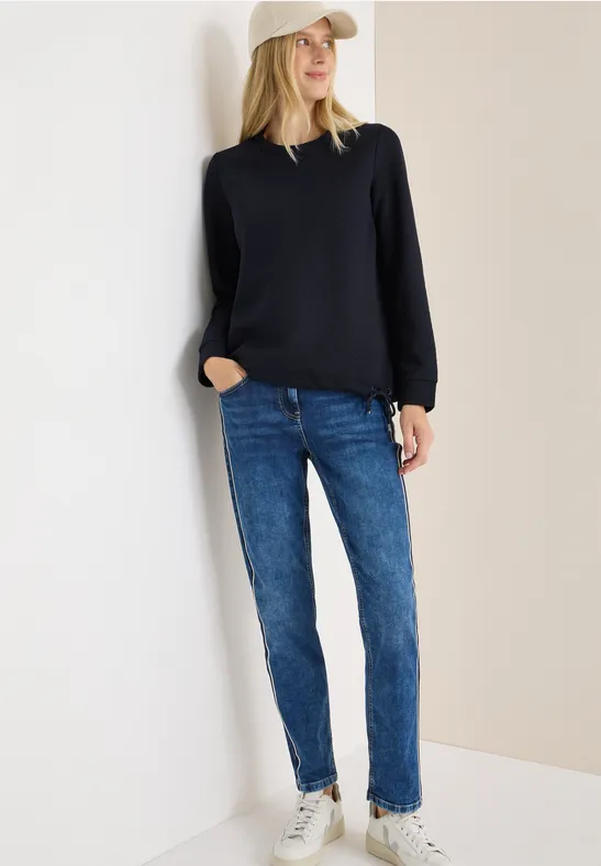 Sweatshirt mit Struktur urban dark blue