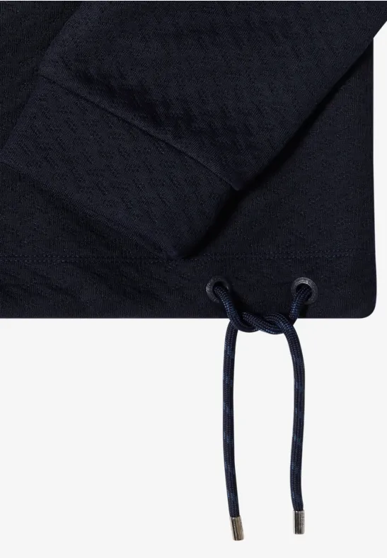 Sweatshirt mit Struktur urban dark blue