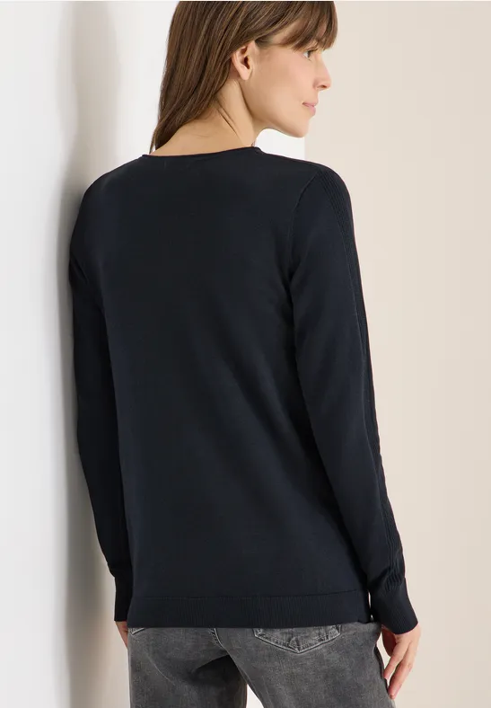 Basic Pullover universal blue