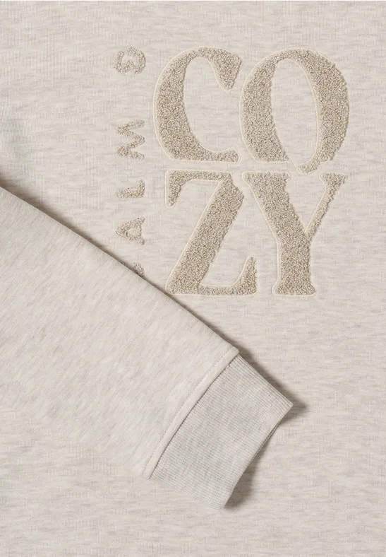 Pull avec broderie null