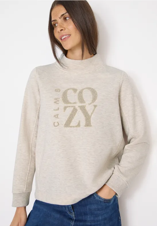 Pull avec broderie null