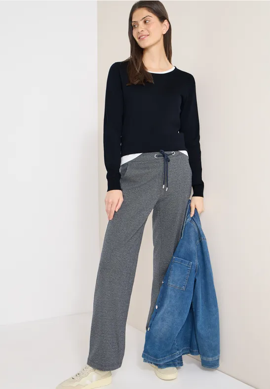 Pull-over en couleur unie universal blue