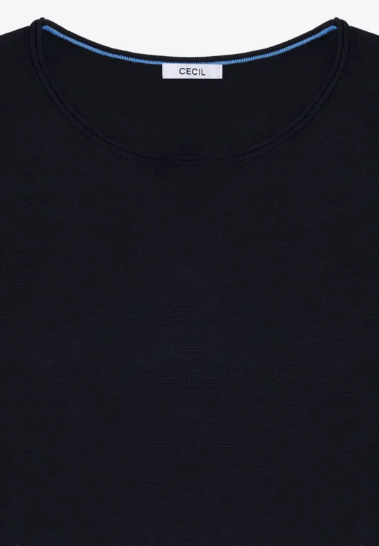 Pull-over en couleur unie universal blue