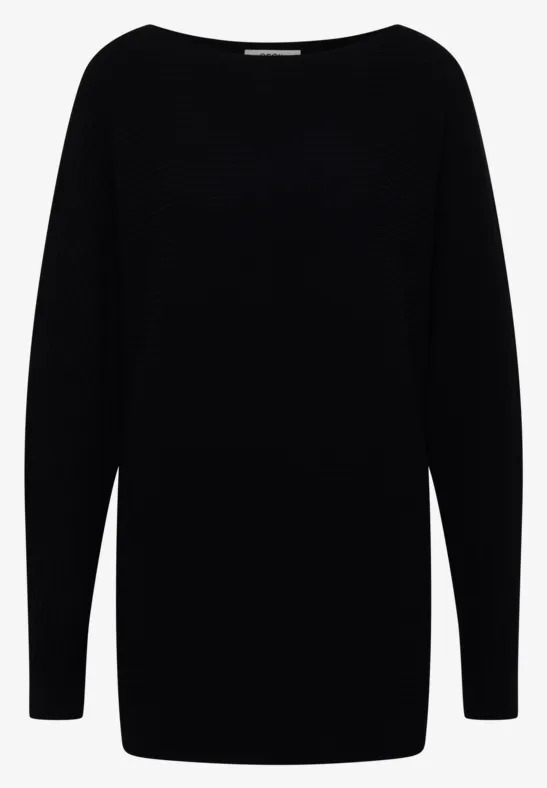 Cosy structuurmix Dolman Black