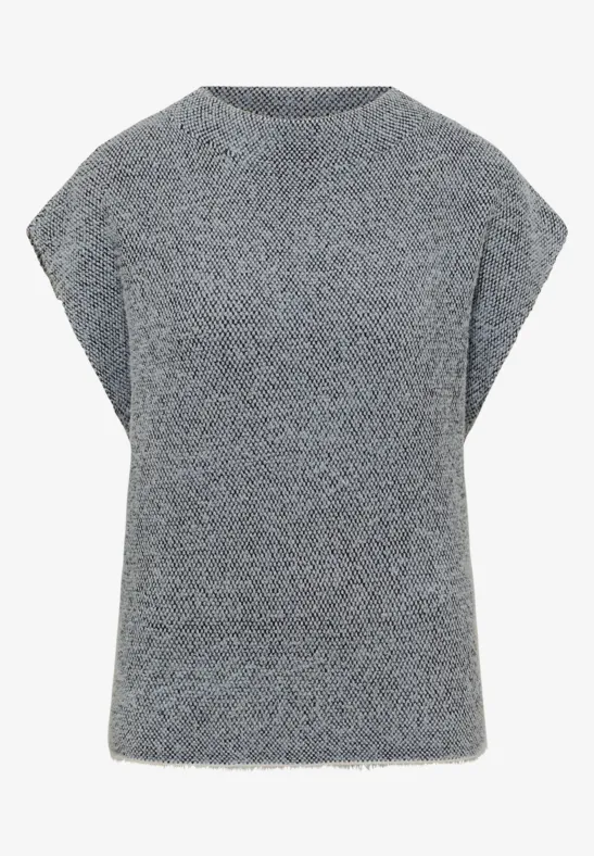 Tweekleurige trui van verengaren Black