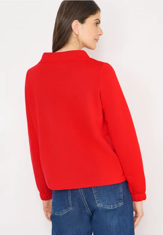 Funnelneck Sweatshirt pumkin orange