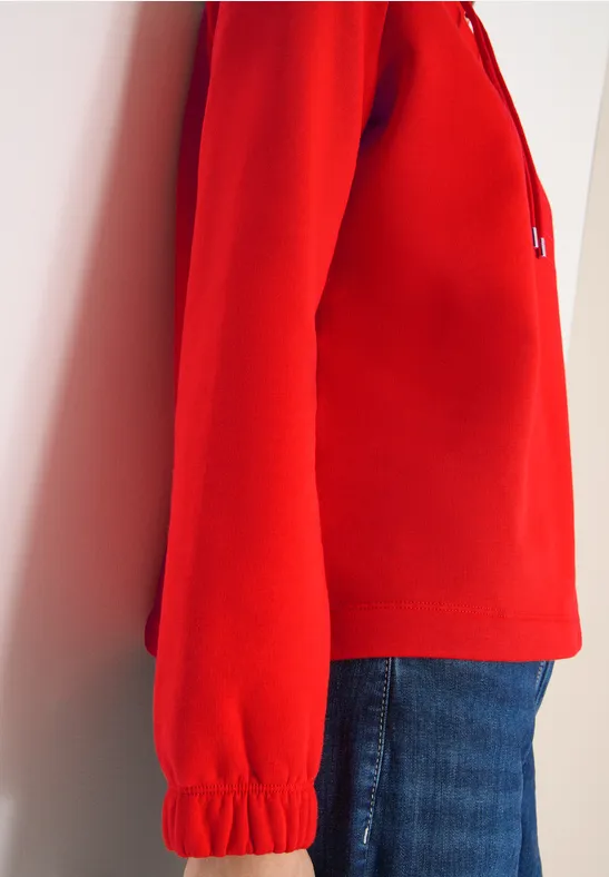 Funnelneck Sweatshirt pumkin orange