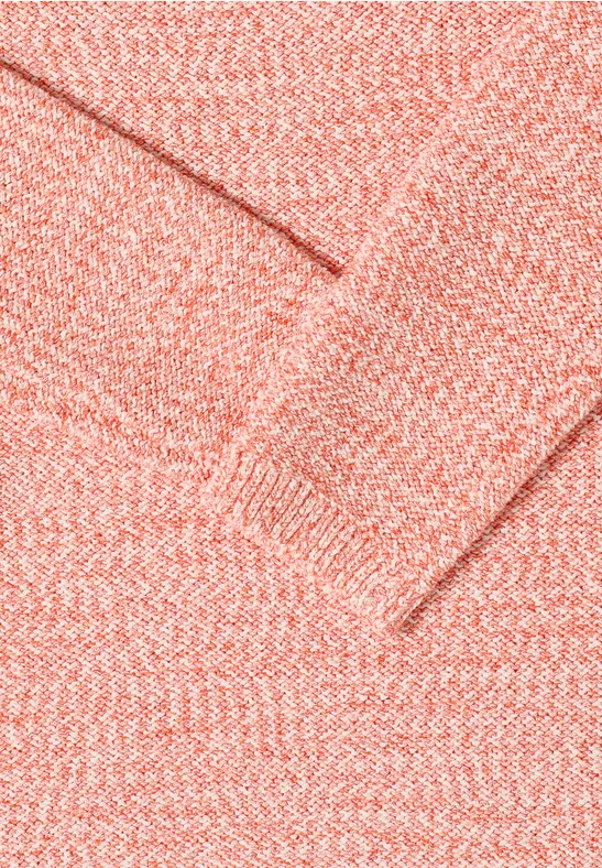 Trui met ruimteverf cherry tomato orange