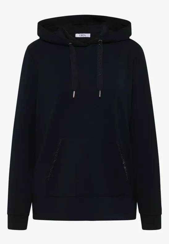 Hoodie Sweatshirt urban dark blue