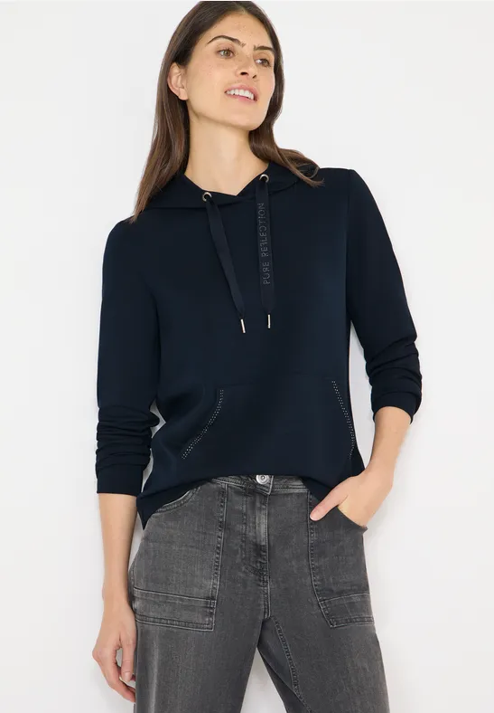 Hoodie Sweatshirt urban dark blue