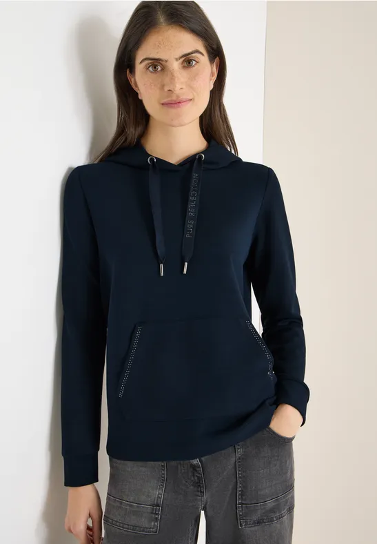 Hoodie Sweatshirt urban dark blue