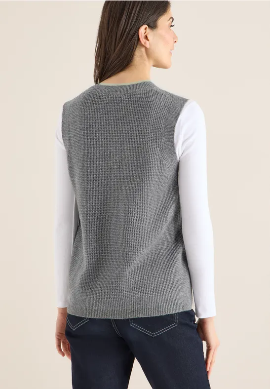 Pull douillet flint grey melange