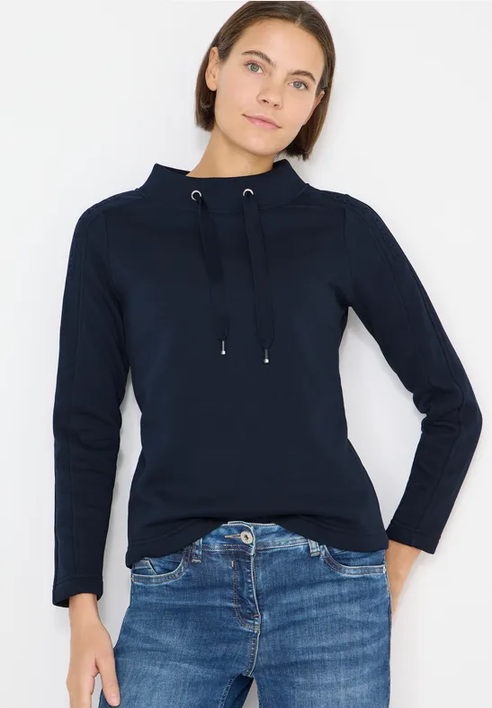 Sweatshirt mit Detail universal blue