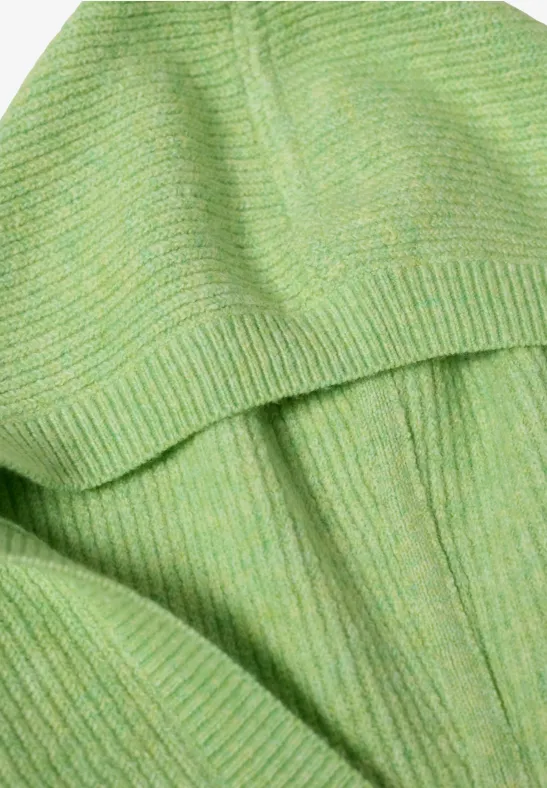 Softer Kapuzenpullover bamboo green melange