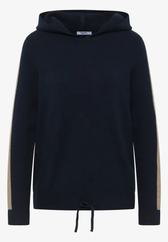 Hoodie à rayures gallon universal blue