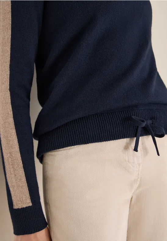 Hoodie à rayures gallon universal blue