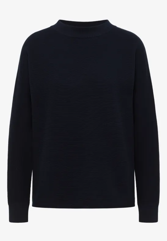 Pull-over structuré Dolman universal blue