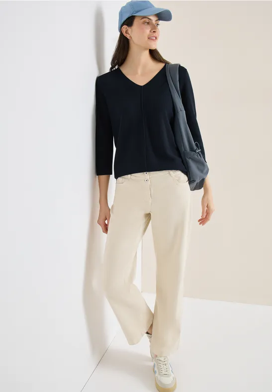 Pull structuré universal blue