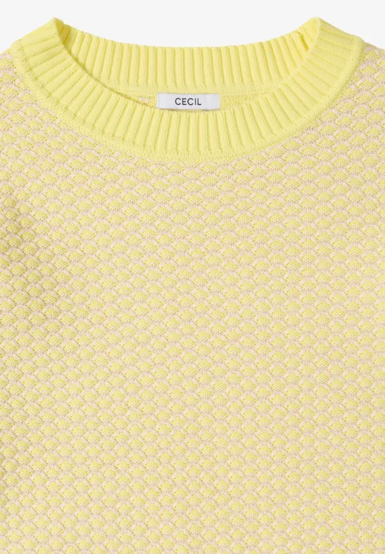 Two-Tone Pullover iced yellow