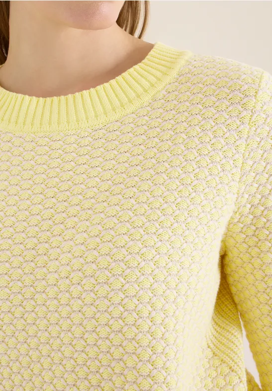 Two-Tone Pullover iced yellow
