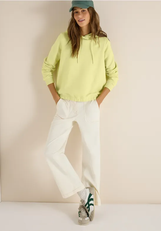 Hoodie avec broderie iced yellow