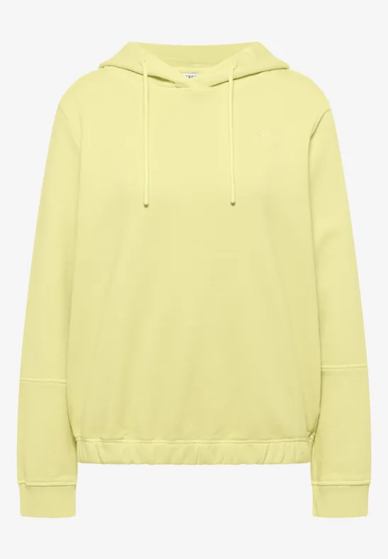 Hoodie avec broderie iced yellow
