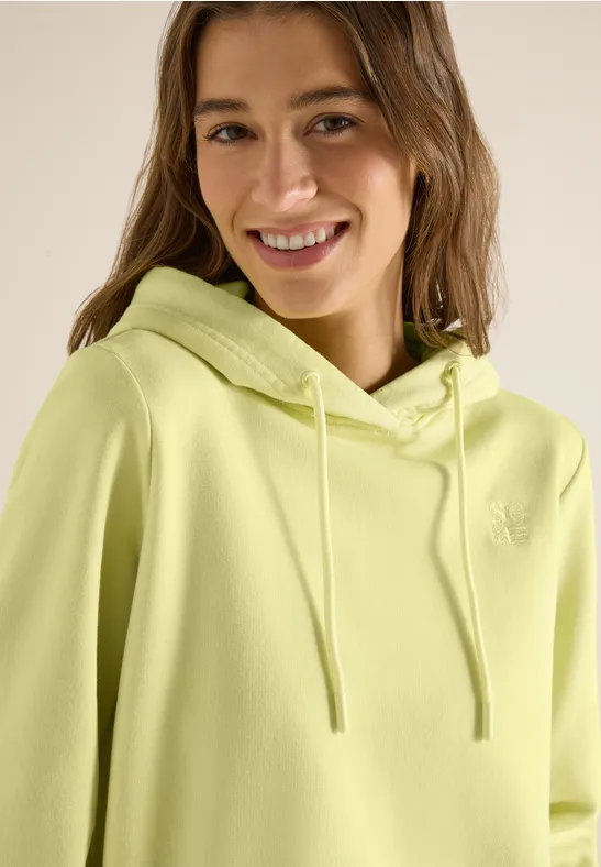 Hoodie avec broderie iced yellow