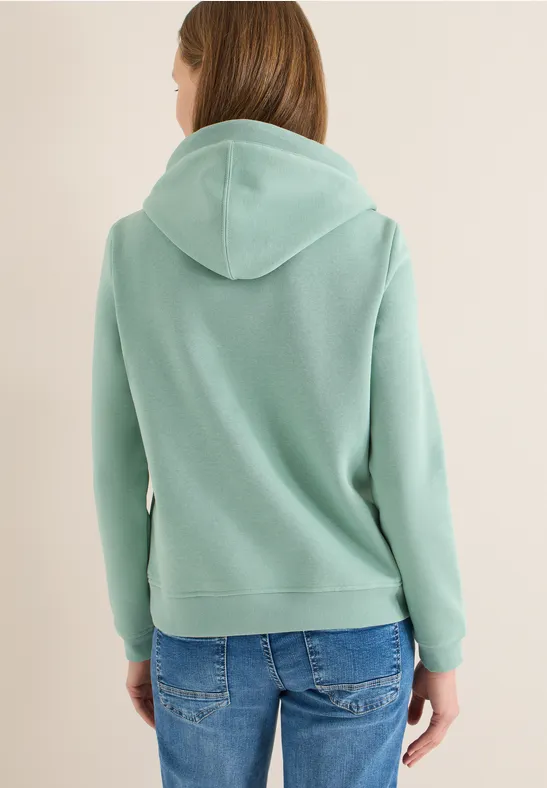 Hoodie met artwork smoke salvia