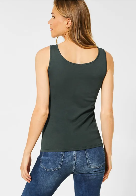 Basic Tanktop slate green
