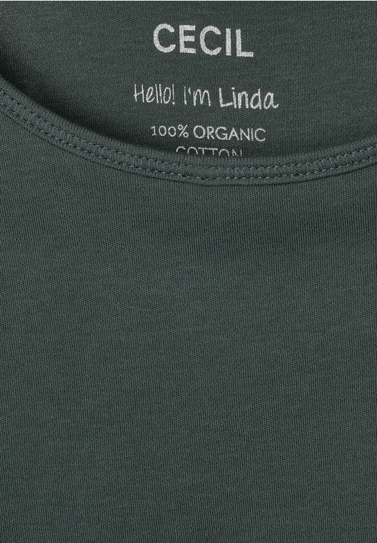 Basic Tanktop slate green