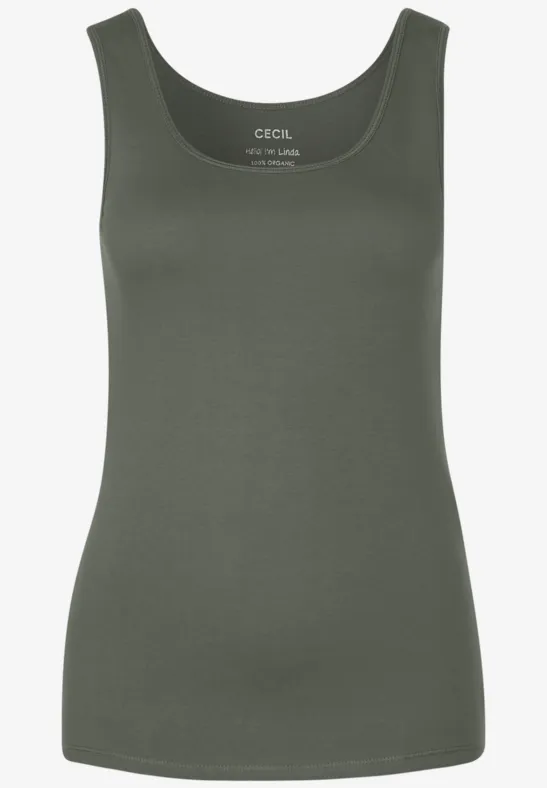 Basic Tanktop simply khaki