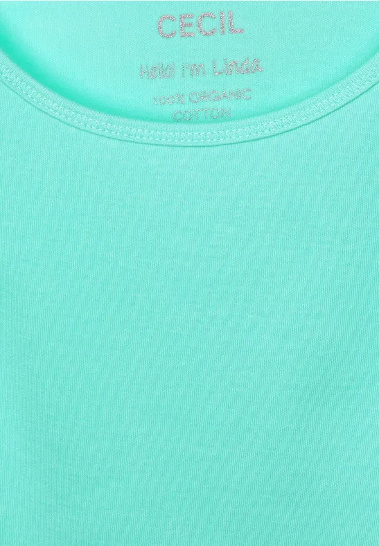 Basic in Neonfarbe light molecule mint green