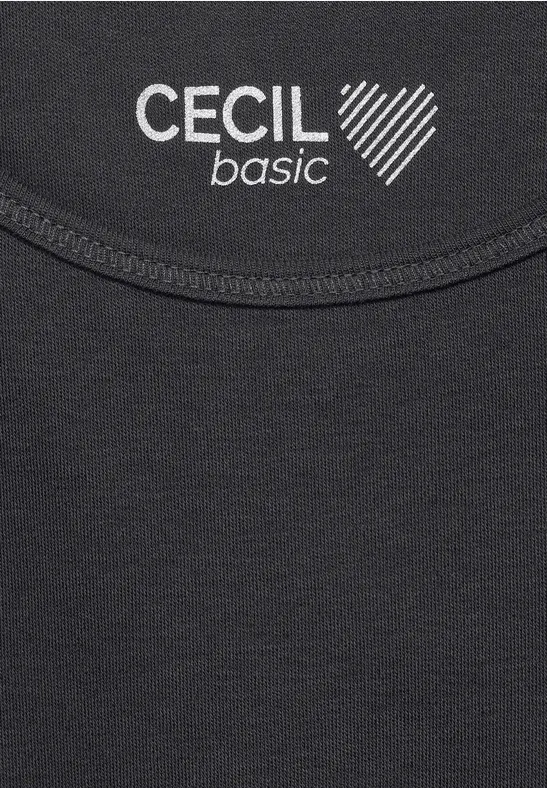 Débardeur basique carbon grey