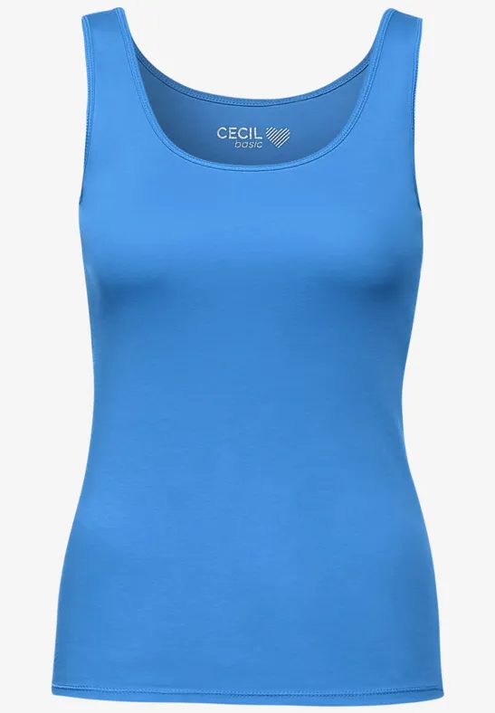 Basic Tanktop provence blue