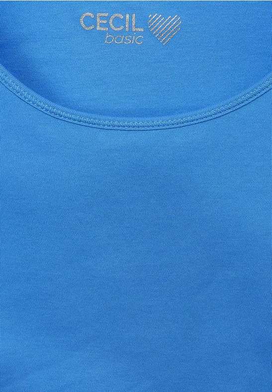 Basic Tanktop provence blue